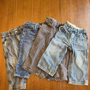 2T set of 4 Jeans